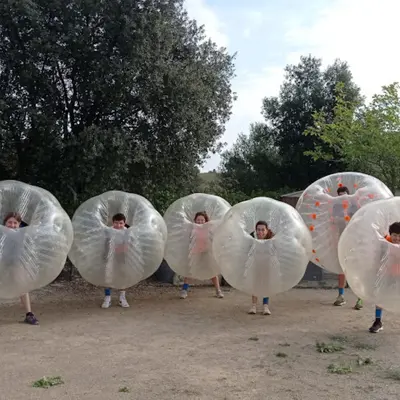 Partido de 1 hora de Fútbol Burbuja desde Caldes de Montbui, Barcelona