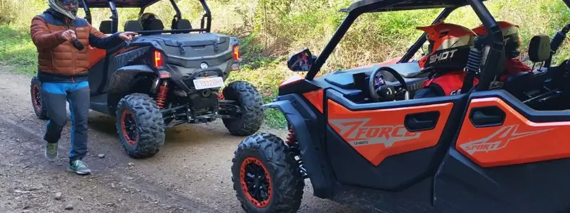 Ruta en quad y buggy a Cala Pola por la Costa Brava
