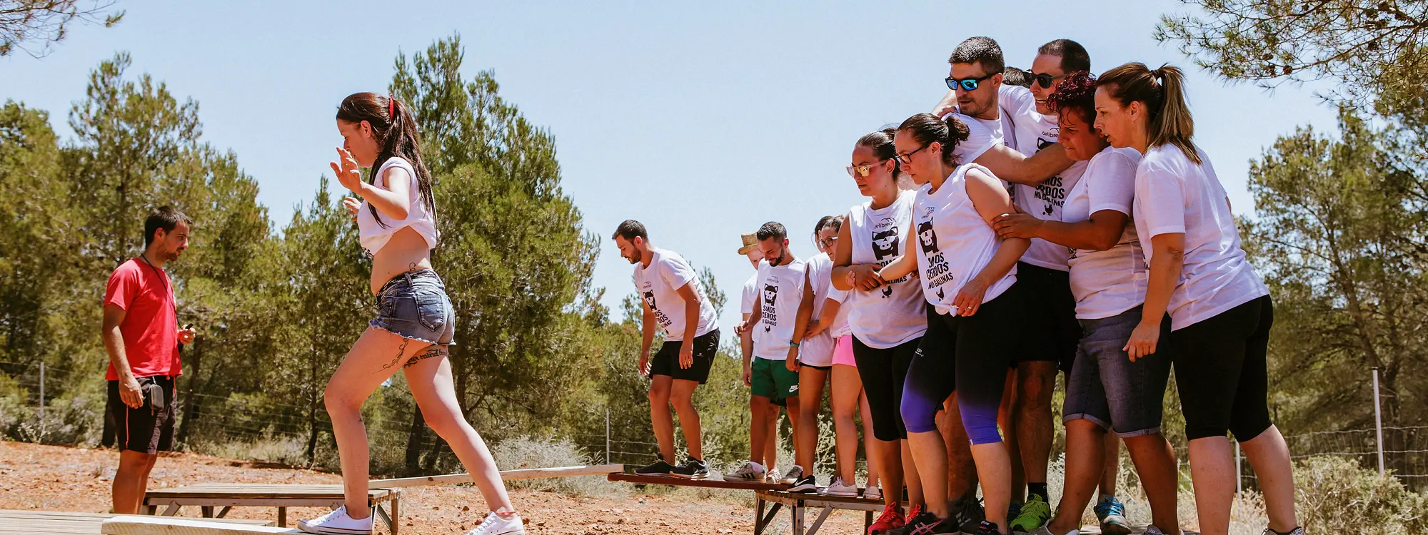 Gymkana y retos en equipo para niños en Estivella