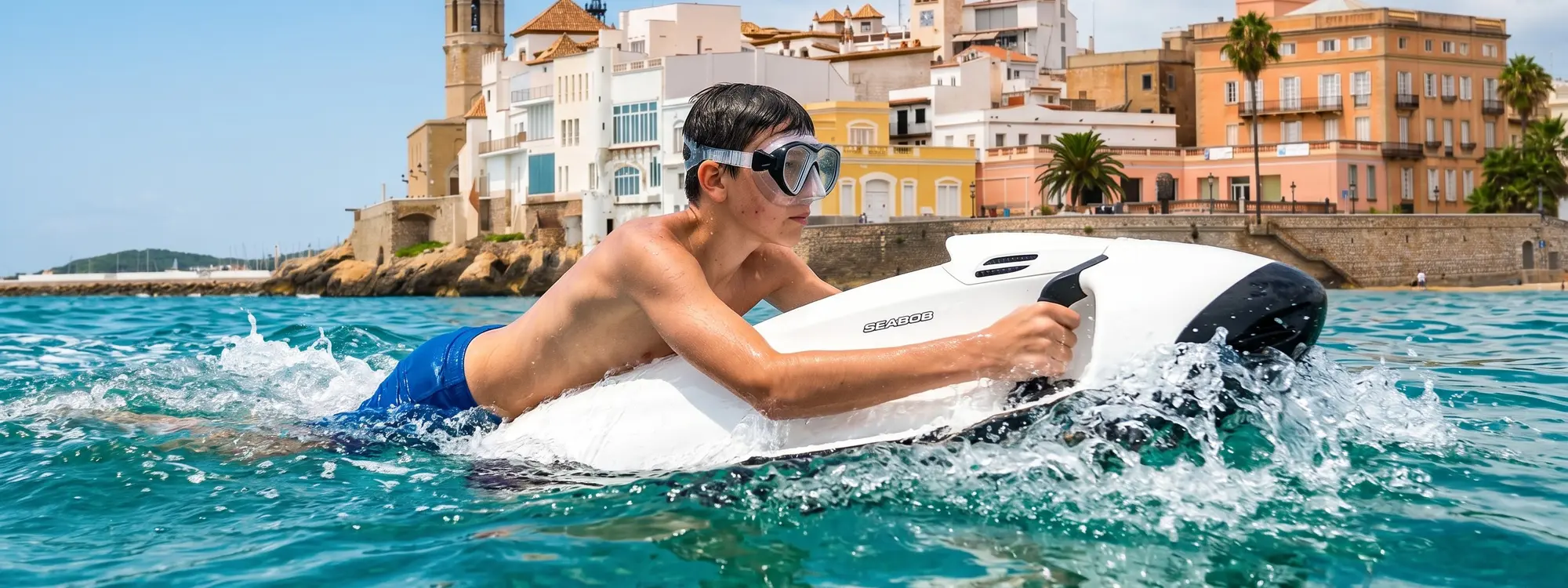 Experiencia en Seabob en Sitges – Scooter Náutico con Instructor