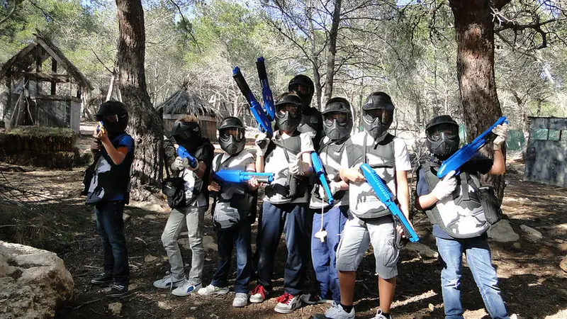 Paintball infantil y zona de picnic en Estivella