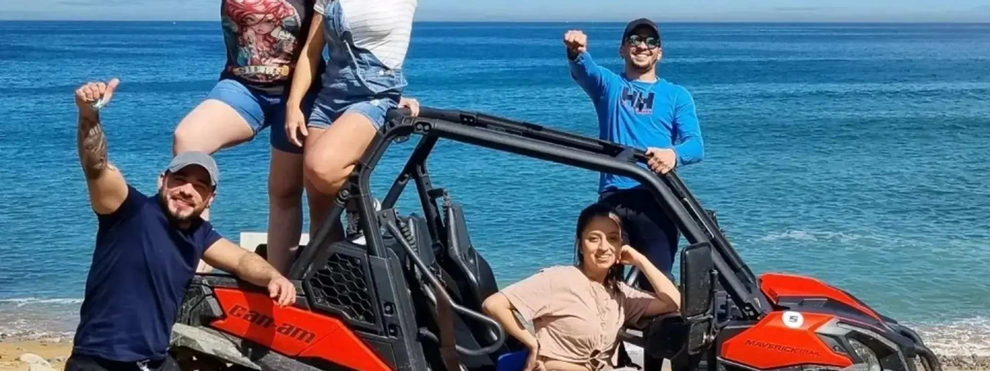 Ruta en buggy en Gijón con mirador y acantilados