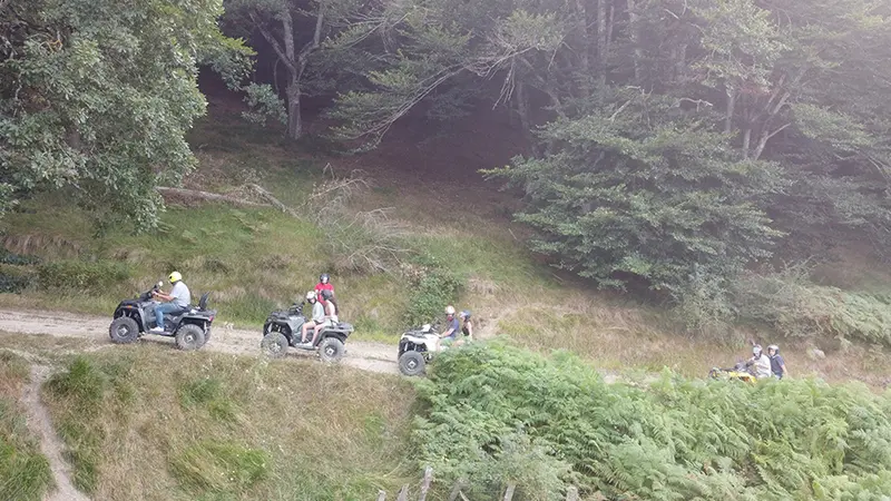 Ruta en quad por el Puerto de Belate desde Arraitz-Orkin