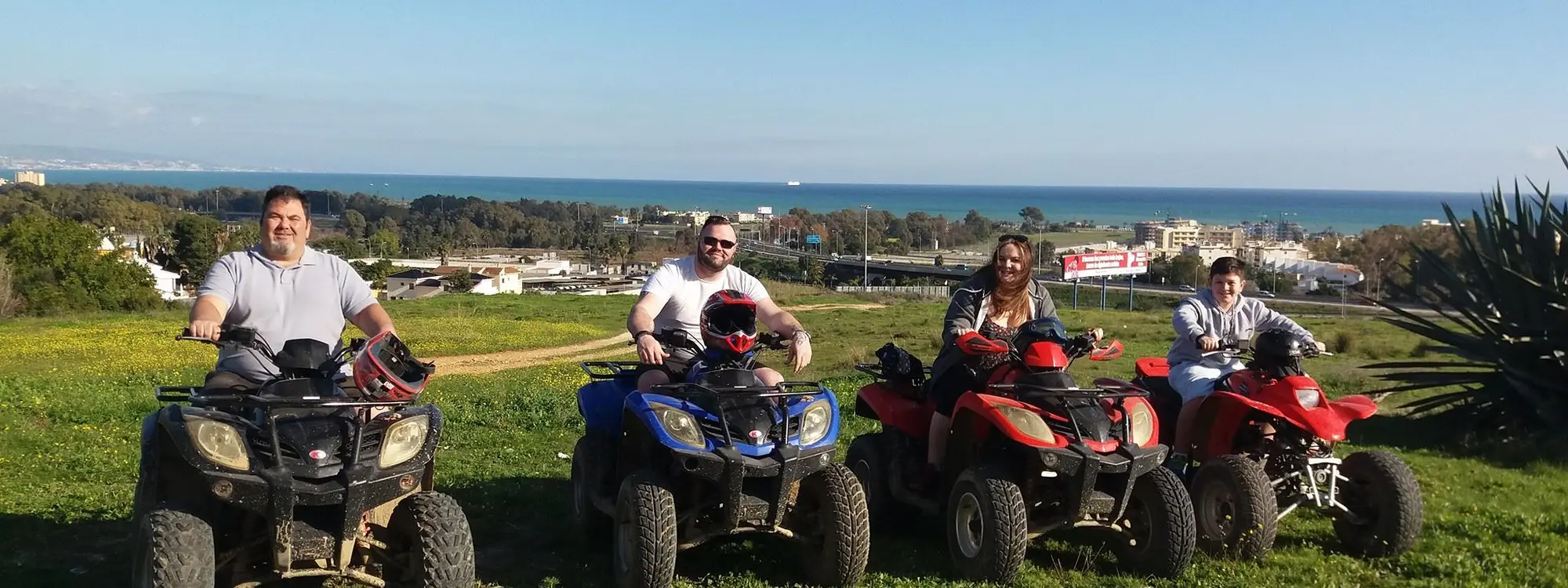 Ruta en quad de 2 horas por el Guadalhorce en Málaga
