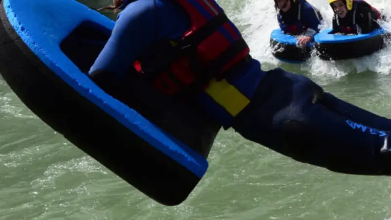 Hidrospeed en el río Gállego desde Murillo de Gállego, Zaragoza
