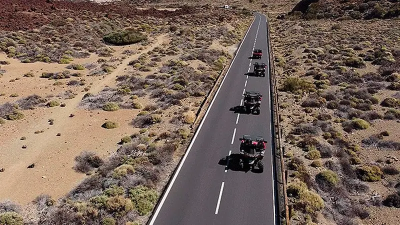 Buggy al Teide al atardecer en Tenerife