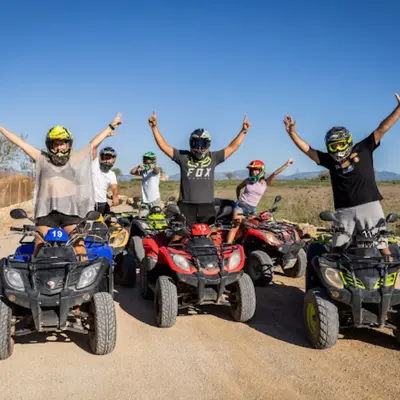 Ruta en Quad con chapuzón en una preciosa cala incluido desde el Arenal, Mallorca
