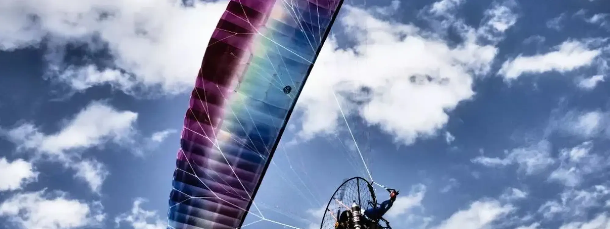 Bautismo de vuelo en paramotor desde Lora del Río, Sevilla