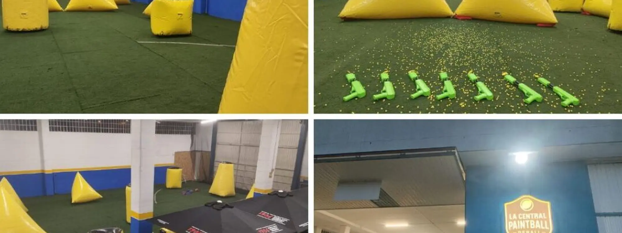 Paintball indoor para niños en Vigo