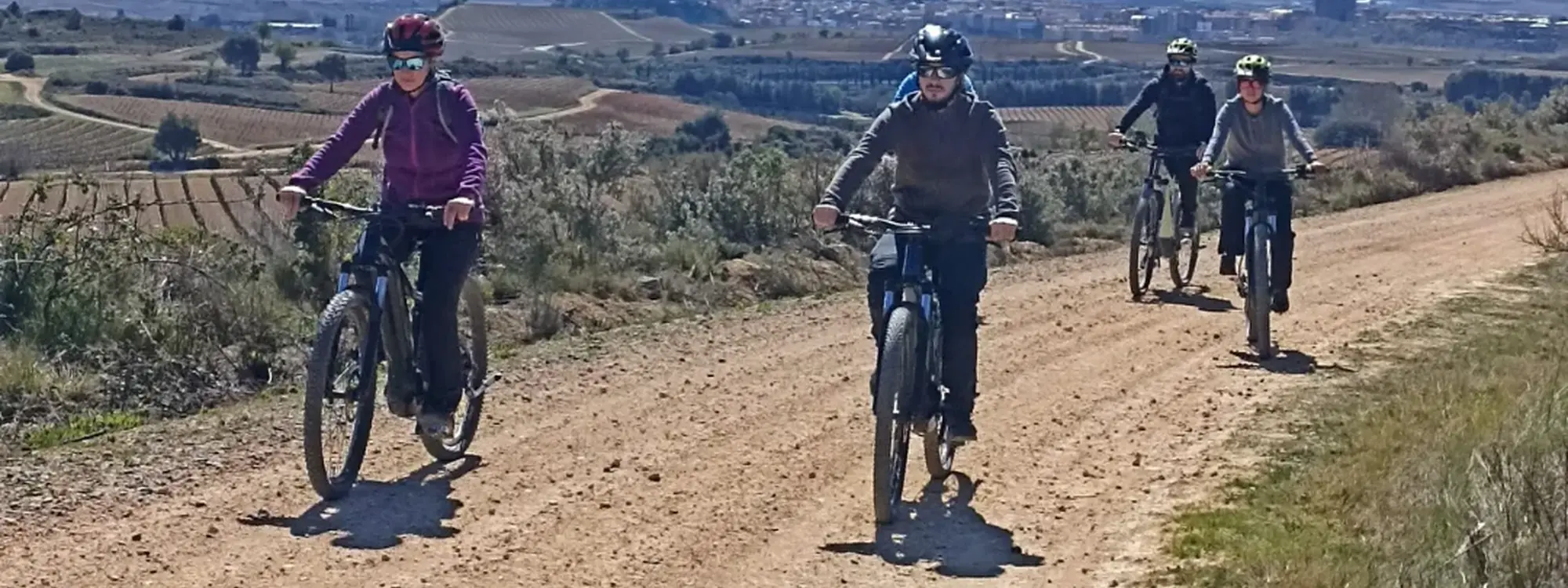 Alquiler y rutas guiadas en bicicletas todo terreno (BTT) en Haro
