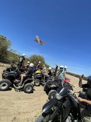 Ruta en quad corta por el río Guadalhorce en Málaga