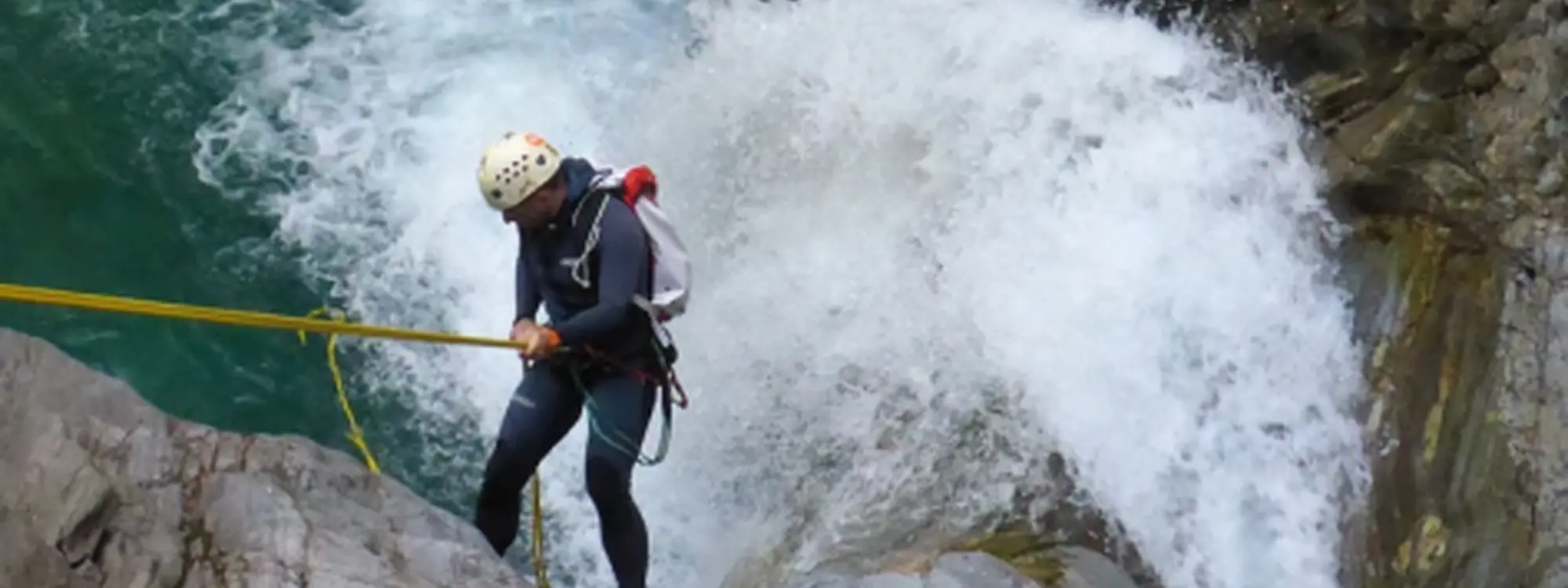 Barranco Barrosa de nivel intermedio en el Valle de Bielsa