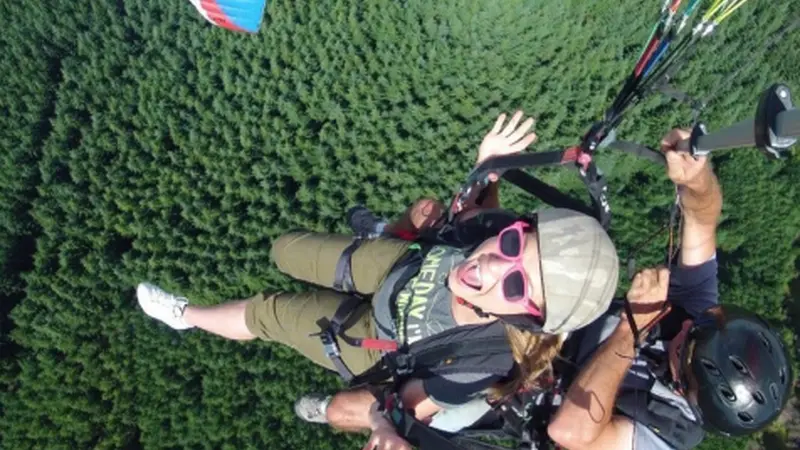 Vuelo completo en parapente biplaza en Algodonales