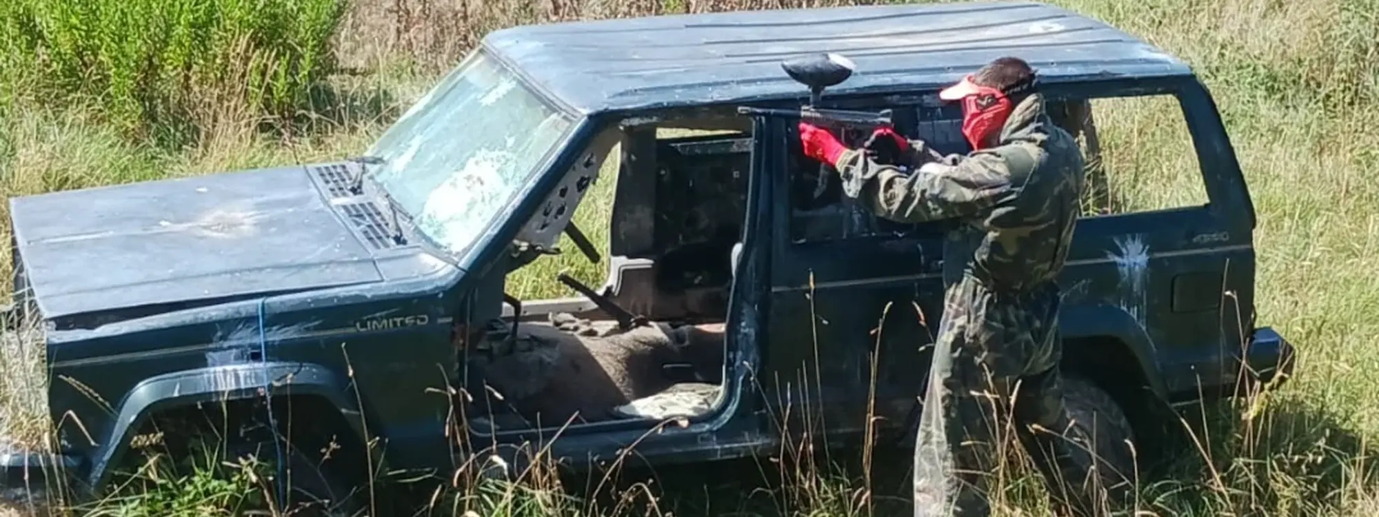 Paintball adulto en Fuenmayor, La Rioja