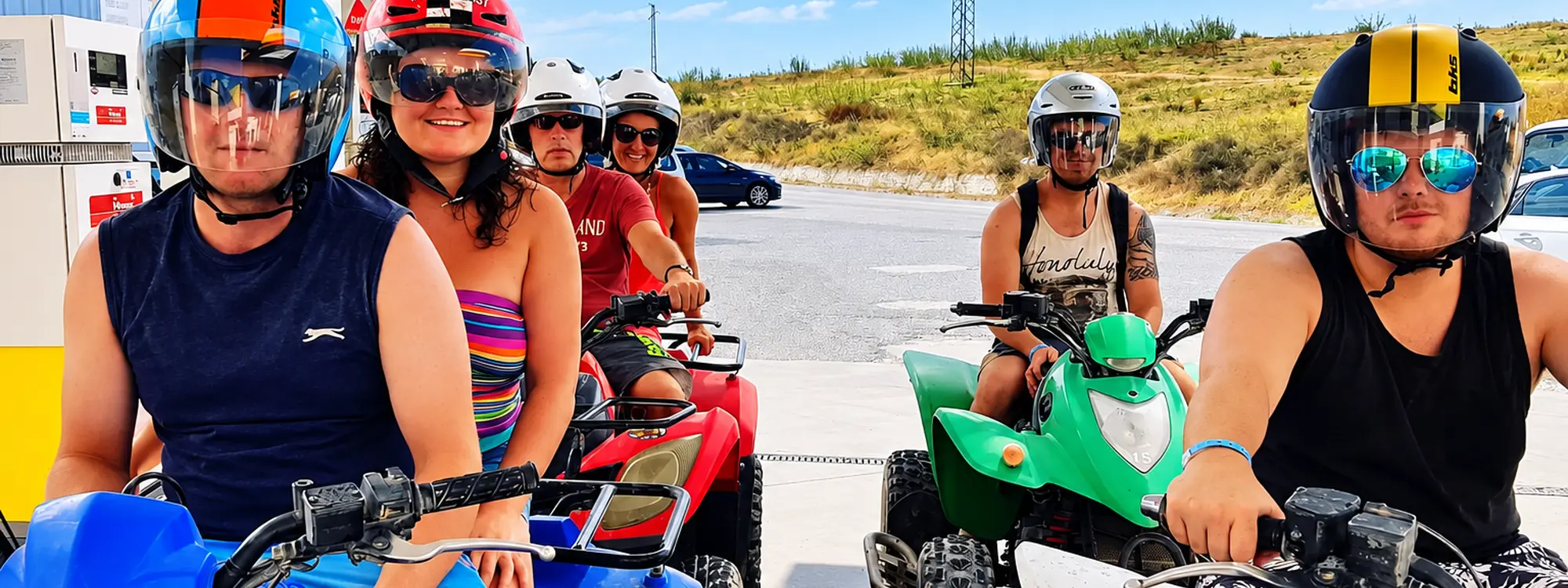 Quad tour de 3 horas por el Paraje Natural del Guadalhorce en Málaga