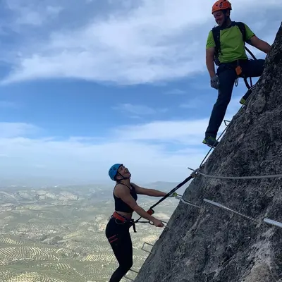 Vía Ferrata La Mocha de nivel K2-K3 desde La Iruela, Jaén