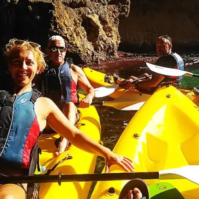 Ruta en kayak en Cala Granadella y zona Moraira