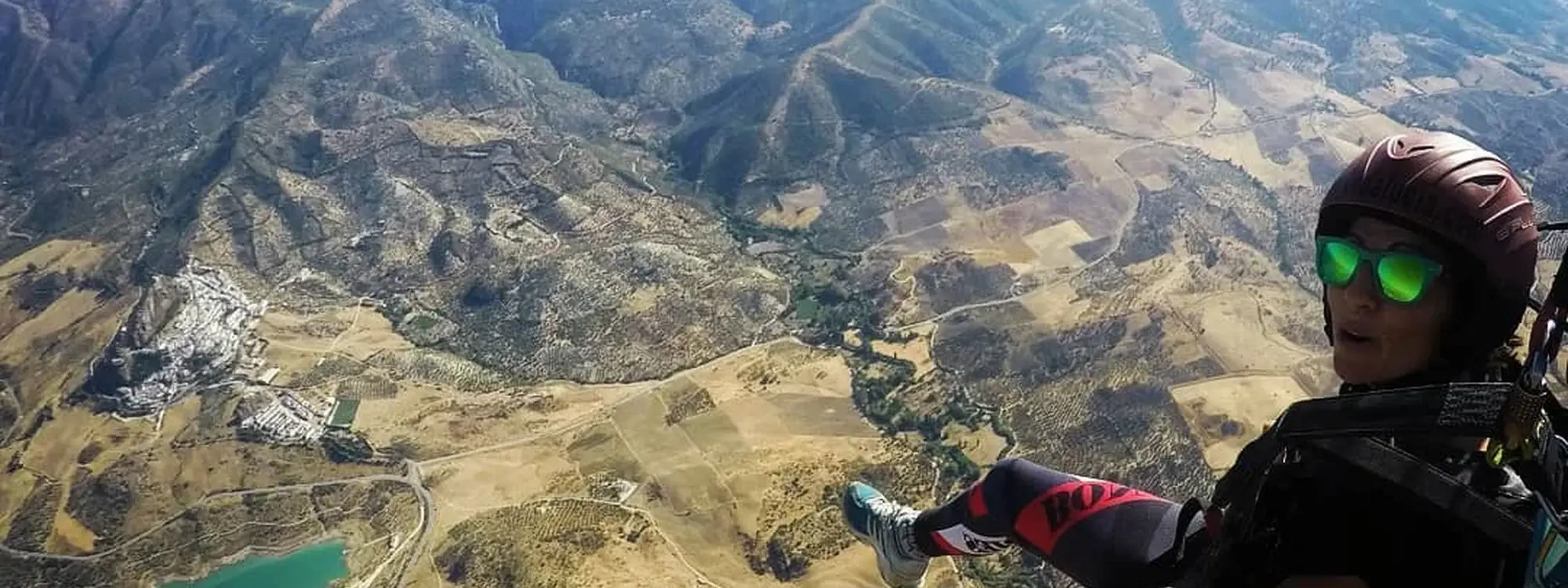 Vuelo en parapente de larga duración en Algodonales