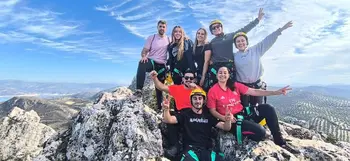 Vía ferrata de Archidona K3 de nivel medio-bajo en la Sierra de Gracia