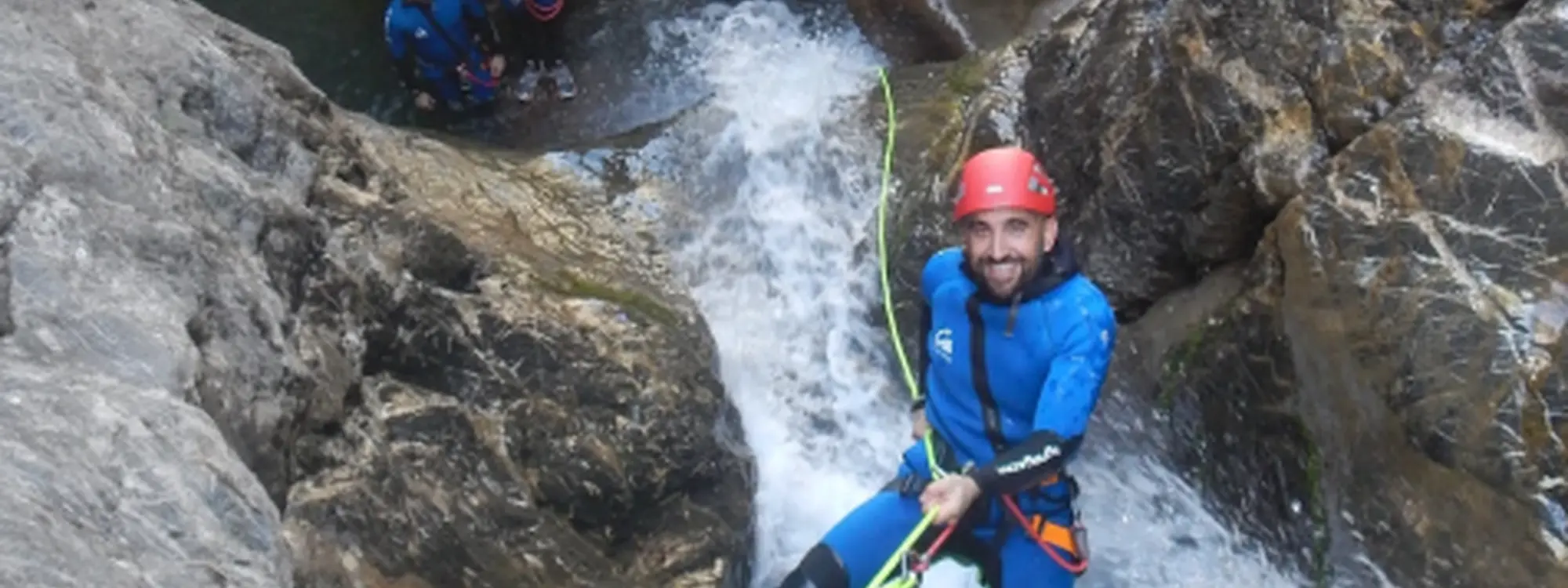 Barranco de Lapazosa de nivel intermedio en el Valle de Bujaruelo