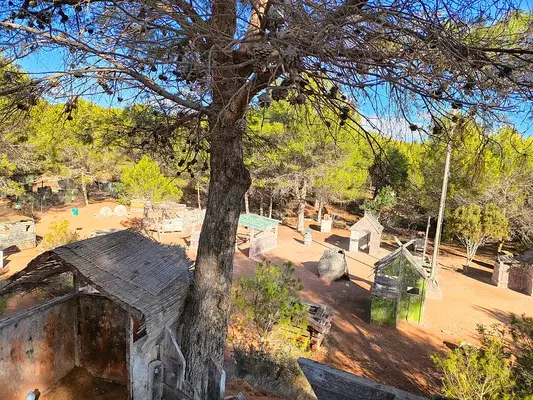Paintball infantil y zona de picnic en Estivella