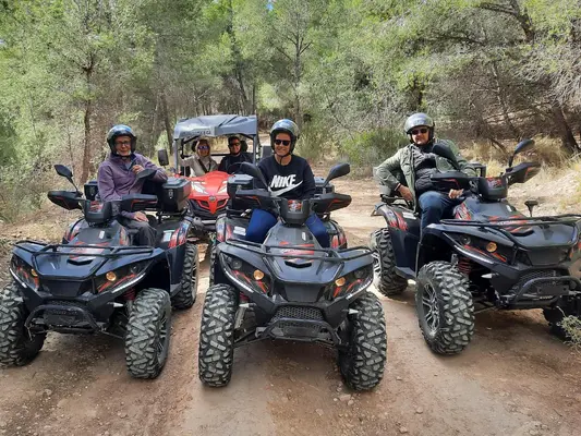 Ruta en quad de Benidorm a Finestrat por la montaña