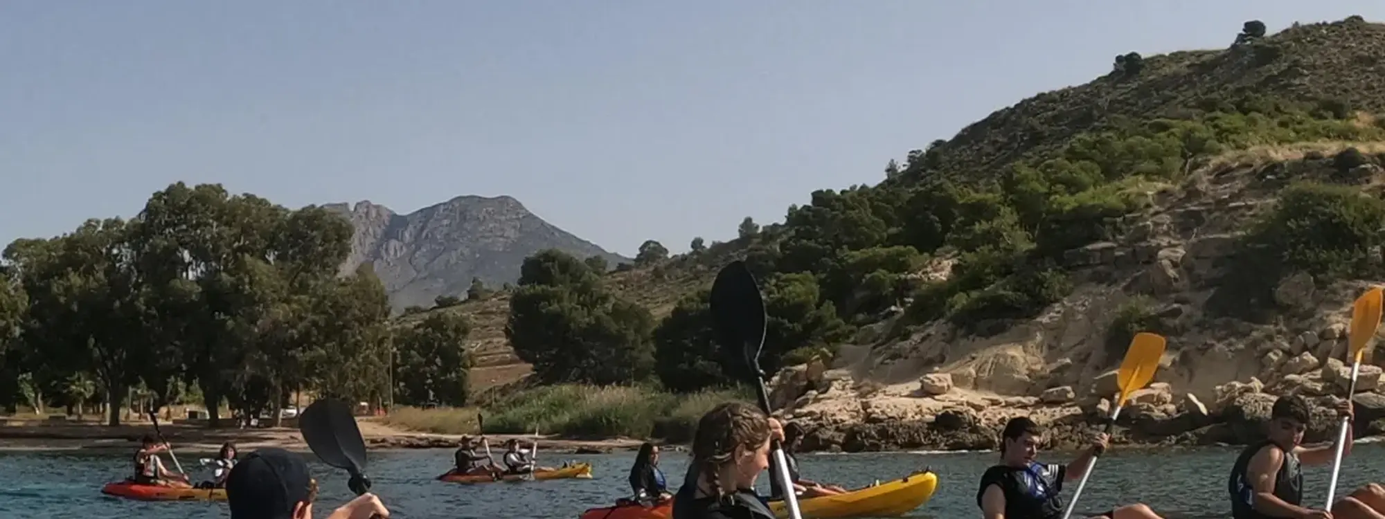Ruta en kayak por las calas de Villajoyosa desde Playa del Torres