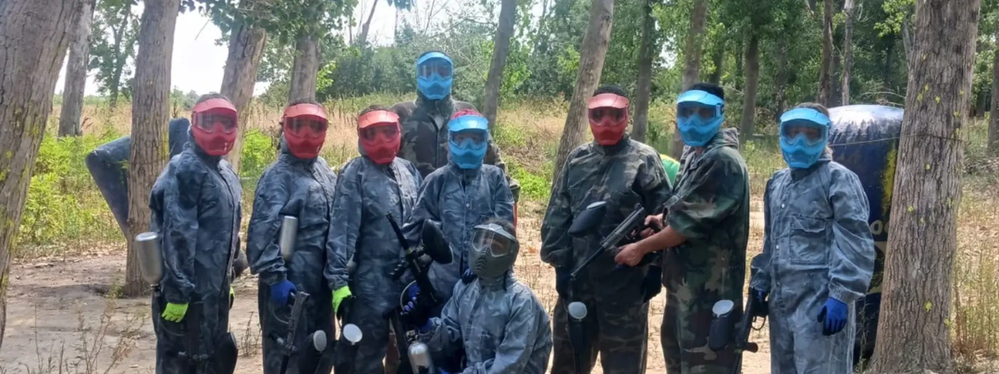 Paintball adulto en Castejón, Navarra