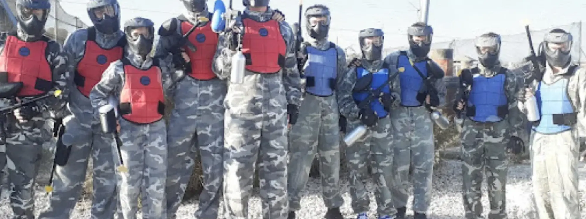 Paintball adulto con zona de barbacoa en Alicante