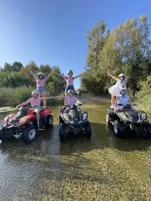 Ruta en quad de 2 horas por el Guadalhorce en Málaga