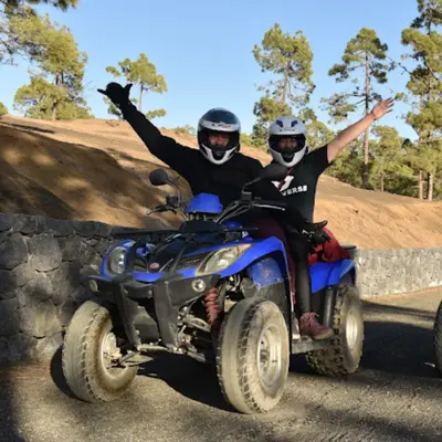 Ruta en quad por los mejores paisajes del Volcán Teide