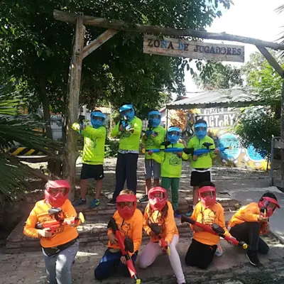 Paintball para niños (+6 años) ideal para cumpleaños en Córdoba