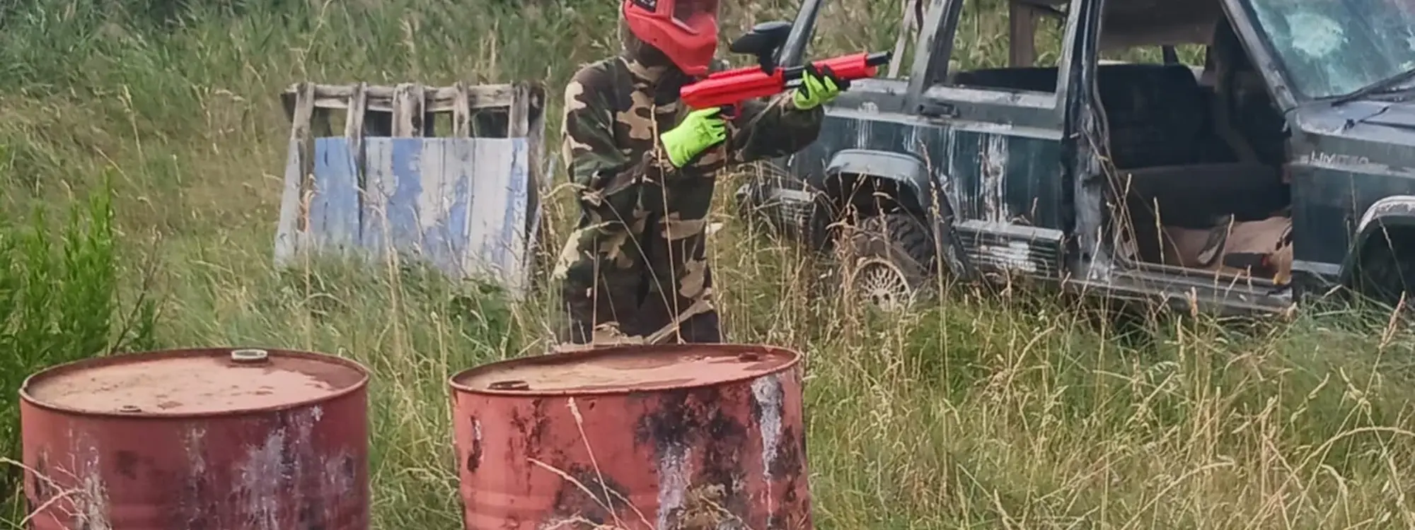 Paintball infantil en Fuenmayor, La Rioja
