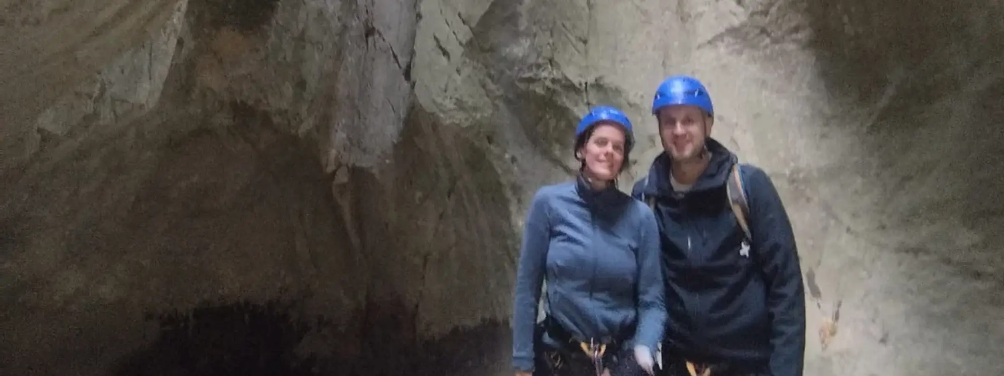 Barranquismo nivel iniciación en el Barranco de Cucales desde Planes