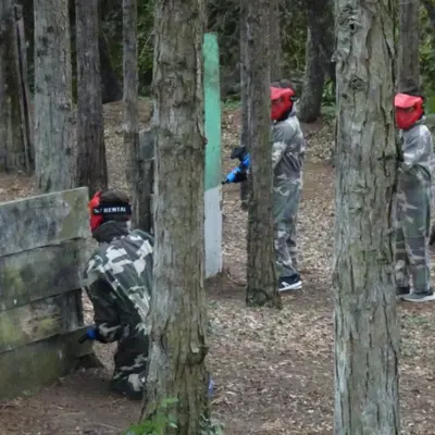 Paintball infantil en Galarreta (San Millán), Álava