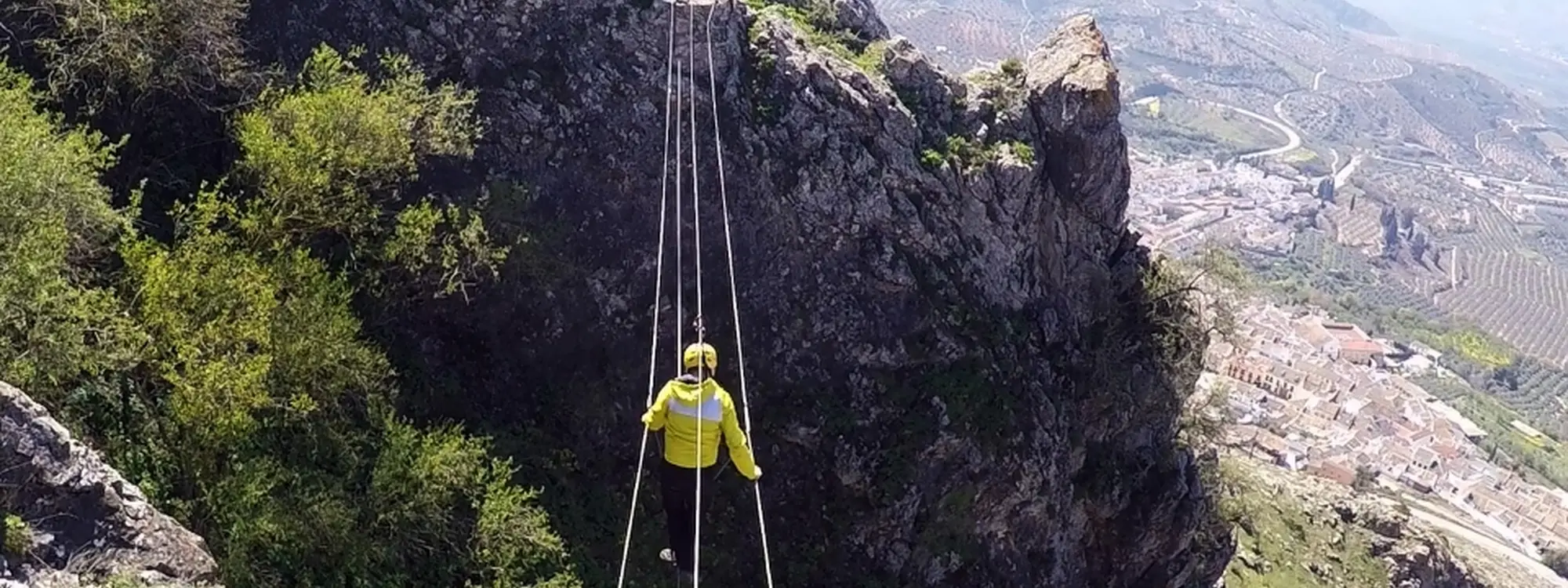 Vía ferrata de Archidona K3 de nivel medio-bajo en la Sierra de Gracia