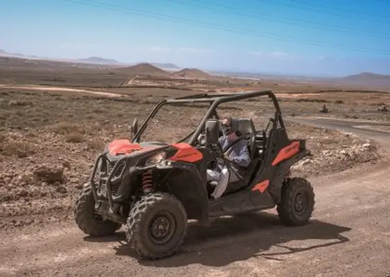 Ruta en buggy Premium Can-Am por Corralejo