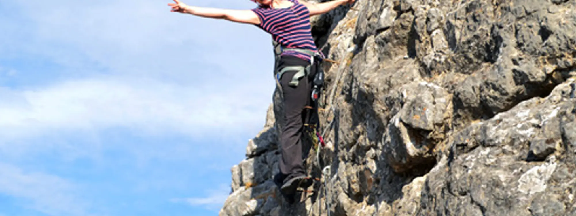 Vía ferrata de Archidona K3 de nivel medio-bajo en la Sierra de Gracia