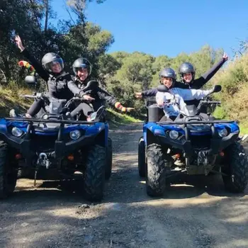 Excursión en quad biplaza por el Parque Natural del Montnegre desde Santa Susanna