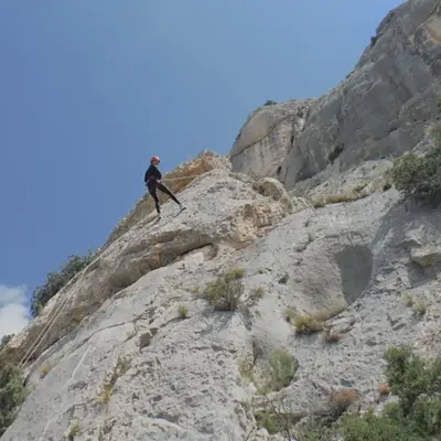 Barranquismo acuático en Pozo de las Palomas desde Utrillas, Teruel
