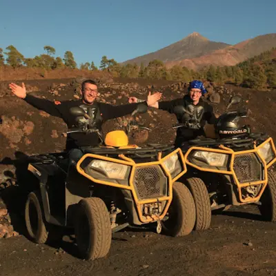 Ruta en quad por los mejores paisajes del Volcán Teide