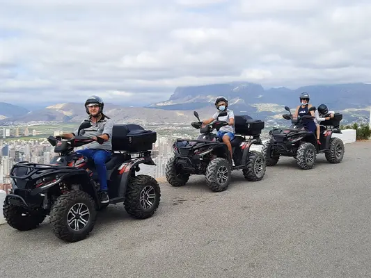 Ruta en quad de Benidorm a Finestrat por la montaña