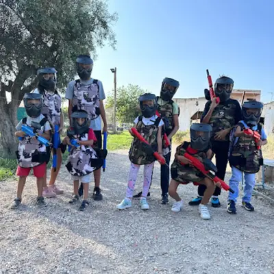 Gelball con bolas de gel ilimitadas y zona de picnic en Alicante