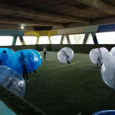 Fútbol burbuja indoor en Pelabravo