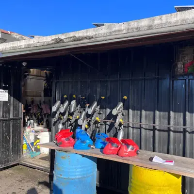 Paintball infantil en Zubieta para niños de 8 a 14 años
