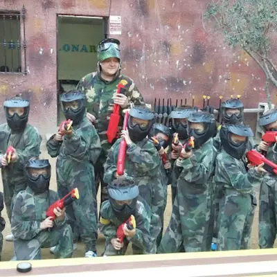 Paintball infantil con opción de merienda en Castellar del Vallès, Barcelona