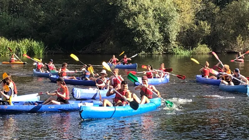 Descenso en Kayak por el río Tormes desde Huerta