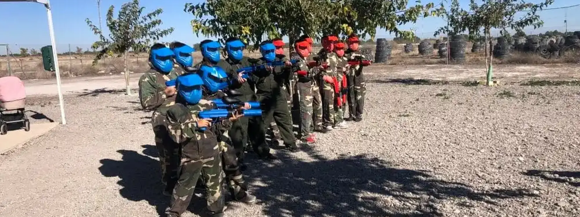 Paintball infantil con picnic en Albacete
