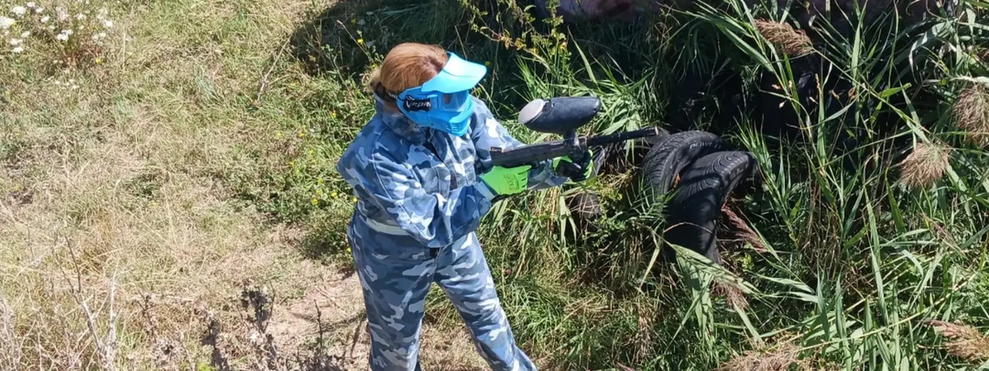 Paintball adulto en Fuenmayor, La Rioja