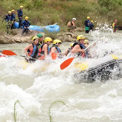 Rafting de aguas bravas por el tramo más salvaje del río Genil desde Cuevas Bajas